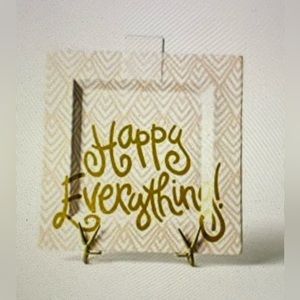 Coton Colors Happy Everything Square Big Platter